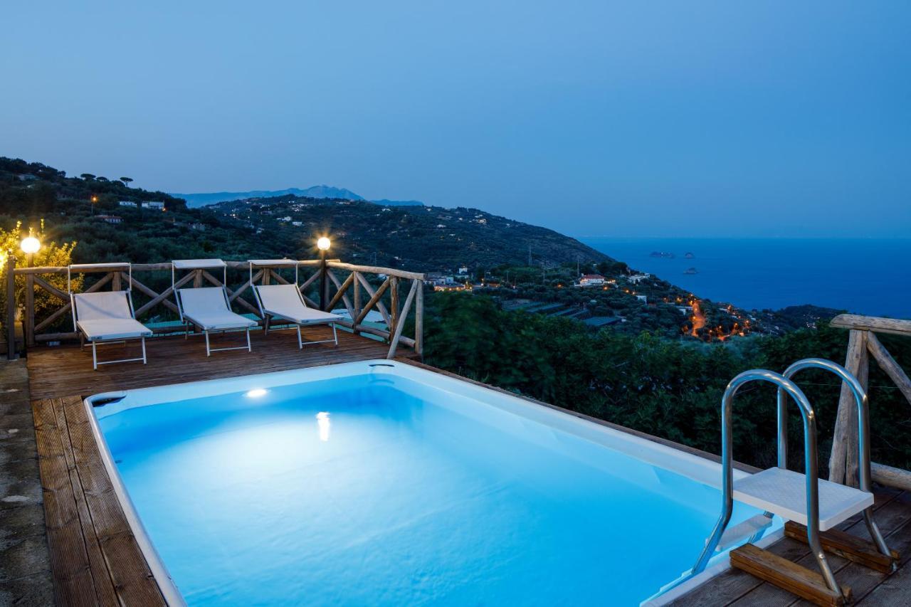 Vila Casa Del Saraceno Massa Lubrense Exteriér fotografie